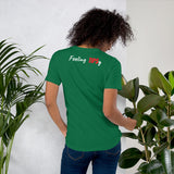 Alotofit HOOD TENDER Bartending Short-Sleeve Unisex T-Shirt w/ sleeve and back print