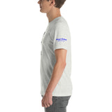 Alotofit Money, Power, Respect Blk/Blue Short-Sleeve Unisex T-Shirt
