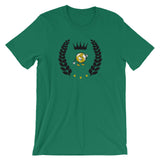Alotofit Luxury Globeman Blk/Gold/White Short-Sleeve Unisex T-Shirt