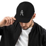 Alotofit Royal A White Embroidered Trucker Cap