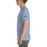 Alotofit Money, Power, Respect Blk/Blue Short-Sleeve Unisex T-Shirt