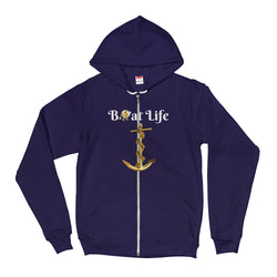 Alotofit Boat Life Zip Hoodie sweater