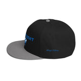 Alotofit Different Blue/White Snapback Hat w/side branding