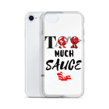Alotofit Too Much Sauce Blk/Red IPhone Case