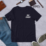 BAG CHA$ER White Embroidery Short-Sleeve Unisex T-Shirt