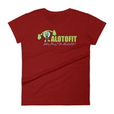 Alotofit Muscle Up Original Logo Women's Short Sleeve T-shirt