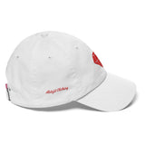 Alotofit Rare Find Diamond Logo Red Cotton Dad Cap