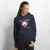 Alotofit Rare Find Blush/White Text Unisex hoodie