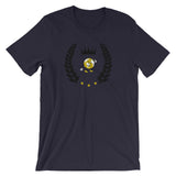 Alotofit Luxury Globeman Blk/Gold/White Short-Sleeve Unisex T-Shirt
