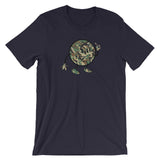 Alotofit Globeman All Camo Logo Unisex short sleeve t-shirt