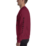 Alotofit Money Power Respect Sweatshirt w/sleeve branding