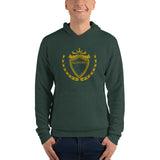 Alotofit Luxury King Gold Unisex hoodie