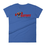 Alotofit Muscle Up Red/Black/White Logo Women's Short Sleeve T-shirt