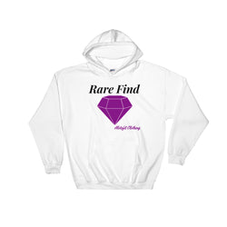 Alotofit Rare Find Purple Black Hooded Sweatshirt w/ outside logo