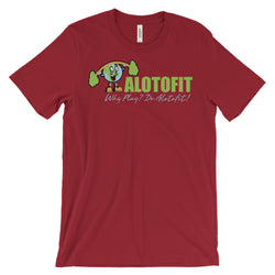 Alotofit Muscle Up Original Logo Unisex Short Sleeve T-shirt