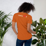 Alotofit HOOD TENDER Bartending Short-Sleeve Unisex T-Shirt w/ sleeve and back print