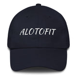 Alotofit White Cotton Dad Cap
