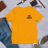 BAG CHA$ER Black Emboidery Short-Sleeve Unisex T-Shirt
