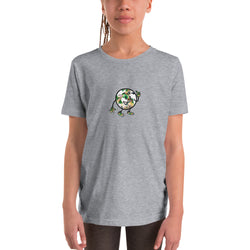Alotofit Mardi Gras Colorway Logo Youth Short Sleeve T-Shirt