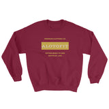 Alotofit Premium Clothing MetallicGold/White Sweatshirt