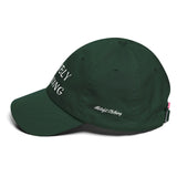 Alotofit Humbly Winning White Cotton Dad Cap w/ side branding