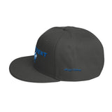 Alotofit Different Blue/White Snapback Hat w/side branding
