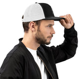 Alotofit Royal A White Embroidered Trucker Cap