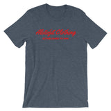 Alotofit Clothing Red Logo Unisex short sleeve t-shirt