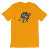 Alotofit Globeman All Camo Logo Unisex short sleeve t-shirt