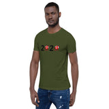 Alotofit Original Logo 2020 Red/Wht/Blk Short-Sleeve Unisex T-Shirt