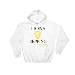 Alotofit Lions Repping Hooded Sweatshirt w/ outside logo