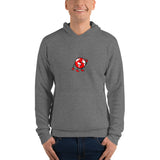 Alotofit Original Logo Red/Wht/Blk Middle Print w/ Outside branding Unisex hoodie