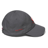 Alotofit Original Logo Only Red/Wht/Blk Cotton Dad Cap w/ side branding