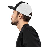 Alotofit Royal A White Embroidered Trucker Cap