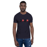 Alotofit Original Logo 2020 Red/Wht/Blk Short-Sleeve Unisex T-Shirt