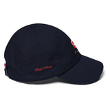 Alotofit Original Logo Only Red/Wht/Blk Cotton Dad Cap w/ side branding
