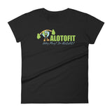Alotofit Muscle Up Original Logo Women's Short Sleeve T-shirt