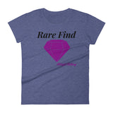 Alotofit Rare Find Purple Logo women's short sleeve t-shirt
