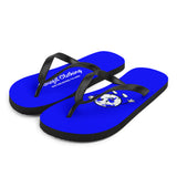 Alotofit Established To Win & Logo Blue/Wht/Blk Flip-Flops
