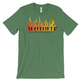 Alotofit Fire Black Logo Unisex Short Sleeve T-shirt