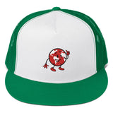 Alotofit Original Logo Red/Wht/Blk Trucker Cap