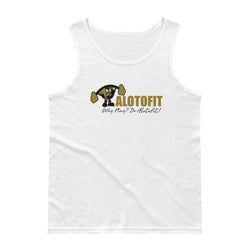 Alotofit Muscle Up Gold & Black Logo Tank Top