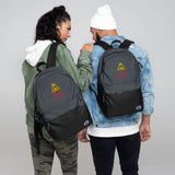 Alotofit Royal A Gold/Red Embroidered Champion Backpack