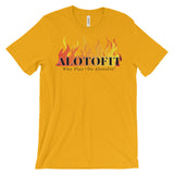 Alotofit Fire Black Logo Unisex Short Sleeve T-shirt