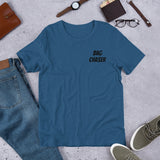 BAG CHA$ER Black Emboidery Short-Sleeve Unisex T-Shirt