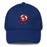 Alotofit Original Logo Only Red/Wht/Blk Cotton Dad Cap w/ side branding
