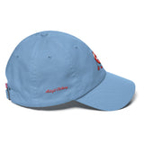 Alotofit Original Logo Only Red/Wht/Blk Cotton Dad Cap w/ side branding