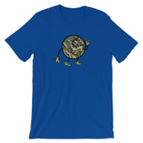 Alotofit Globeman All Camo Logo Unisex short sleeve t-shirt