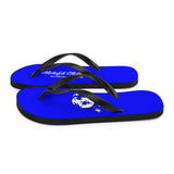 Alotofit Established To Win & Logo Blue/Wht/Blk Flip-Flops