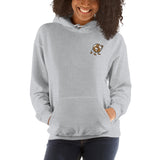 Alotofit Embroidered Gold/Wht/Blk Logo Hooded Sweatshirt